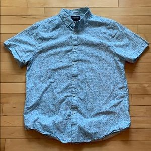 Denim & Flower men’s shirt sleeve button up shirt